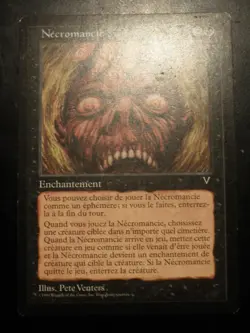 mtg magic necromancy visions FRENCH vf fr necromancie vision - Image 1