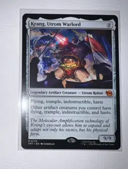 Krang, Utrom Warlord - Teenage Mutant Ninja Turtles - NM-Mint - MTG - Image 1