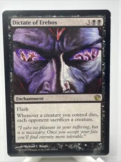 Magic: The Gathering Enchantment Dictate of Erebos Rare Regular - Image 1