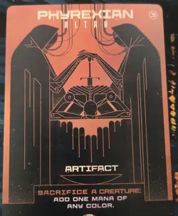 Phyrexian Altar Secret Lair Countdown Kit Foil **PLAYTEST** - Image 1