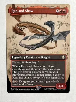 Ran and Shaw (Borderless) Avatar: The Last Airbender Regular - Image 1