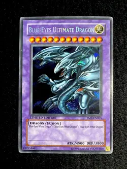 🔥 YUGIOH • BLUE EYES ULTIMATE DRAGON • SECRET RARE • JMP-EN005 • LIMITED • LP - Image 1