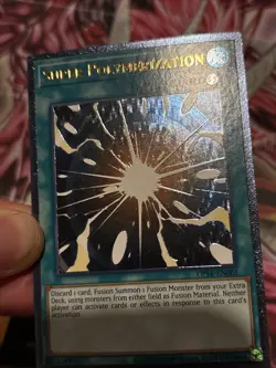 Super Polymerization OP14-EN001 Ultimate Rare - Image 4