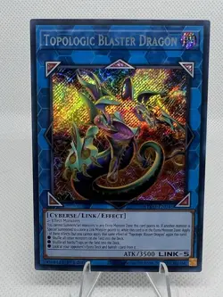 Yugioh Topologic Blaster Dragon BPRO-EN046 Secret Rare 1st Edition NM - Image 1