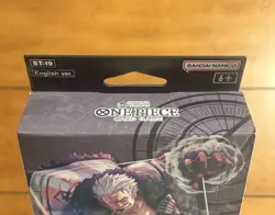 One Piece TCG Black Smoker Starter Deck (ST-19) Brand New Sealed With PRB01 Pack - Image 5
