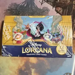 Lorcana Into the Inklands Booster Box Trading Card Game Factory Sealed 24 Pack - Image 1
