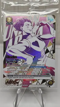 Union Arena (SEALED) Hisoka Rare Battle Top 4 Promo HunterxHunter - Image 1