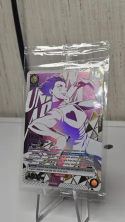 Union Arena (SEALED) Hisoka Rare Battle Top 4 Promo HunterxHunter - Image 2