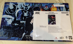 Bandai Card Fest Exclusive Union Arena Solo Leveling Playmat Set + Jinwoo Card - Image 1