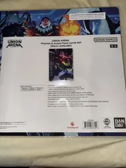 Bandai Card Fest Exclusive Union Arena Solo Leveling Playmat Set + Jinwoo Card - Image 3