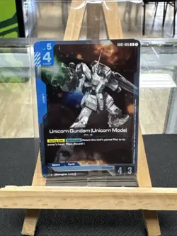 Gundam Card Game *Gundam Unicorn GD01-005 & Banagher Links GD01-008*Sealed Promo - Image 1