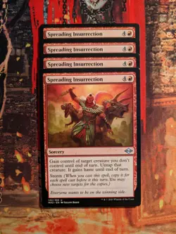 MTG Card: (4x) Spreading Insurrection (Modern Horizons 2) - Image 1
