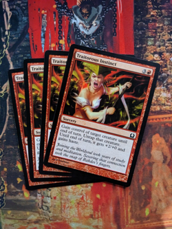 MTG Card : (4x) Traitorous Instinct (Return to Ravnica) - Image 1