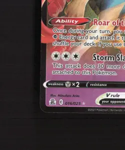 Zacian V 016/025 Celebrations Ultra Rare Holo Pokemon Card NM - Image 5