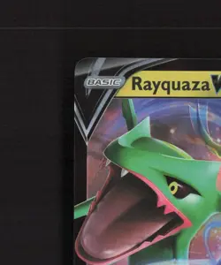 Rayquaza V 100/159 Crown Zenith Ultra Rare Holo Pokemon Card NM - Image 3
