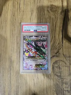 Pokemon TCG M Rayquaza EX Celebrations Card 76/108 PSA 10 - Image 1