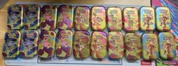 Lot of 20 Pokemon 151 Mini Tins – Empty (No Packs) – Coins & Info Cards Included - Image 1