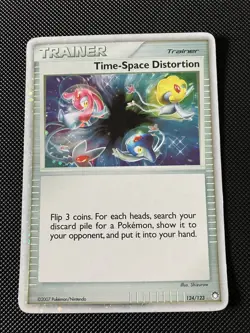 Pokemon TCG Time-Space Distortion Card 124/123 Mysterious Treasures - Image 1