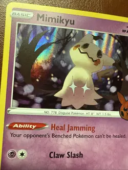 Mimikyu Trick or Trade 2022 ■ 081/189 Holo Rare ■ Pokemon Card Near Mint - Image 3