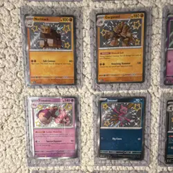 Pokemon Paldean Fates—Baby Shiny Lot—25 Cards Total: Luxray Tatsugiri Pidgeotto - Image 4