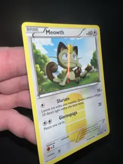 Pokemon TCG Meowth Holo Secret Rare Noble Victories Card 102/101 NM - Image 4