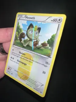 Pokemon TCG Meowth Holo Secret Rare Noble Victories Card 102/101 NM - Image 5