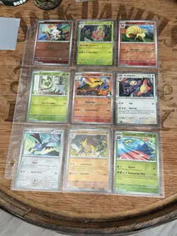 Pokemon Card Holo Lot - BINDER BANGERS - All Holo, All Nm/M Pack fresh 9 Cards - Image 1