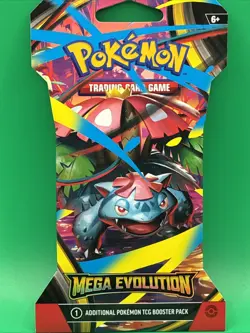 Pokemon TCG: Mega Evolution Sleeved Booster Pack - 10 Cards - Image 1