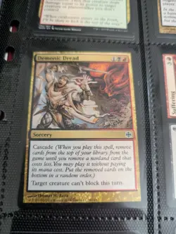 1x Demonic Dread Eng MTG - Alara Reborn - Image 1