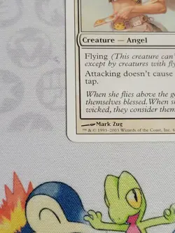 C3575 MAGIC MTG 8TH EDITION ORACLE'S ATTENDANTS SERRA ANGEL LP RARE - Image 5