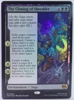 The Cloning of Shredder [New, Near Mint] *Foil* {TMNT MTG} - Image 1