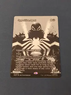 Opposition Agent Magic The Gathering Spider-Man Mythic Rare Borderless #19 - Image 1