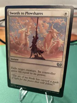 Swords to Plowshares 106 NM Duskmourn House of Horror Commander DSC Magic MTG - Image 3