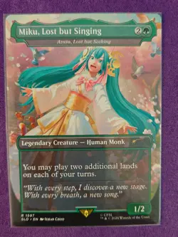 MTG Azusa, Lost but Seeking (Miku, Lost but Singing) (Hatsune Miku) (#1597) - Image 1