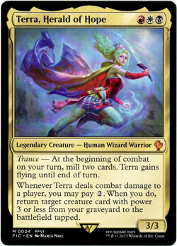 Terra, Herald of Hope - 0004 - Commander: Final Fantasy - MTG - NM/M - Image 1