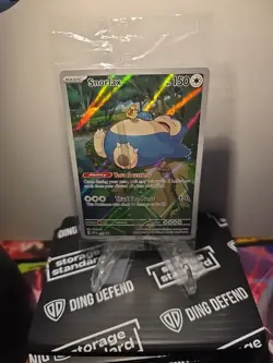 Snorlax 051 Pokemon SEALED Holo SVP 151 ETB Black Star Promo Slight open - Image 1