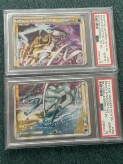 SEQUENTIAL SWIRL Raikou & Suicune LEGEND Pokemon L2 Reviving 1st Japanese PSA 10 - Image 1