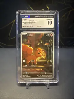 Vulpix 067/063 Art Rare Holo Mega Brave Pokemon Japanese CGC 10 Gem Mint - Image 1