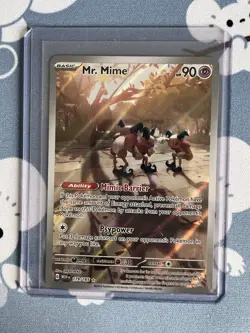 Pokemon TCG Mr mime 179/165 - Scarlet & Violet 151 - NM/LP - Image 1