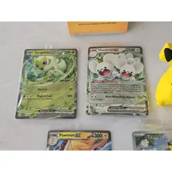 Pikachu SVP088 Pokemon Paldea Adventure Chest Black Star (7) Promo Cards Total - Image 4