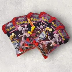 Pokemon TCG Scarlet & Violet DESTINED RIVALS Booster LOT 6x BRAND NEW/SEALED‼ - Image 1