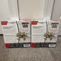 Pokemon TCG Scarlet & Violet 151 Alakazam ex Collection Booster Box New 2 Boxes - Image 2