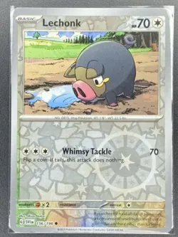 Lechonk 156/198 Reverse Holo / SV01: Scarlet & Violet Base Set / NM / Pokemon - Image 1