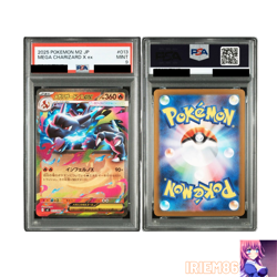 Mega Charizard X 013/080 Japanese PSA9 Pokemon Single Rare Official Collector Ca - Image 5