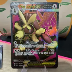 Pokemon TCG Mega Lopunny Ex 115/094 Phantasmal Flames Ultra Rare Near Mint - Image 1