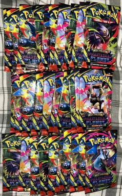 New Pokemon Mega Evolution Phantasmal Flames Lot of 30 Booster Packs Sealed! - Image 1