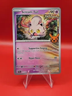 Scream Tail Temporal Forces Halloween Promo 077/162 Scarlet & Violet Pokemon TCG - Image 1