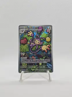 Ambipom 107/094 Illustration Rare Holo Pokemon Phantasmal Flames - Image 1
