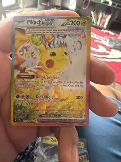 Pokemon TCG Pikachu EX 238/191 Sir Surging Sparks Mint English Edition - Image 1