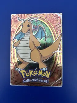 Dragonite E12 Topps Pokemon the First Movie 1999 Near Holo Foil - Image 1